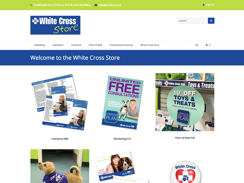 White Cross Vets Store