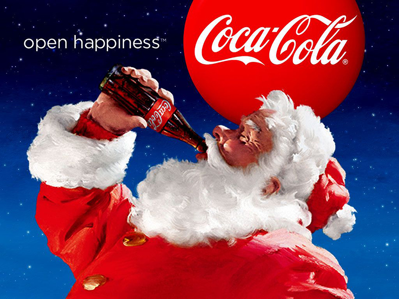 Coca Cola Santa Ad