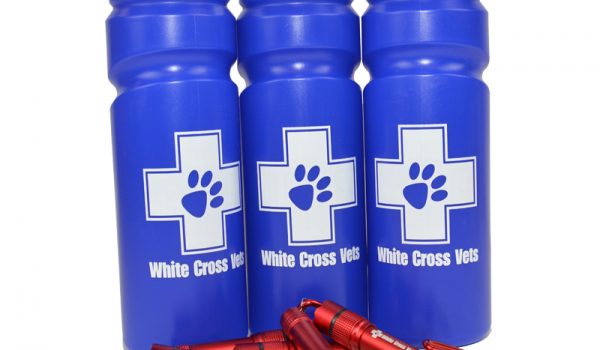 White Cross Vets Bottles And Torches
